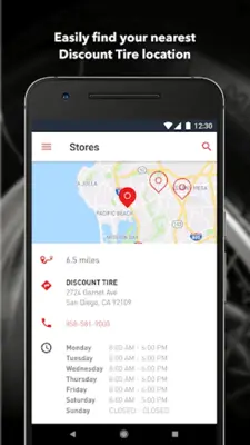 Discount Tire android App screenshot 1